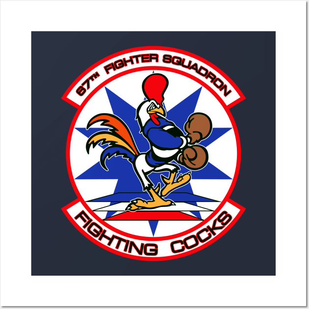 67th Fighter Squadron Wall Art by MBK